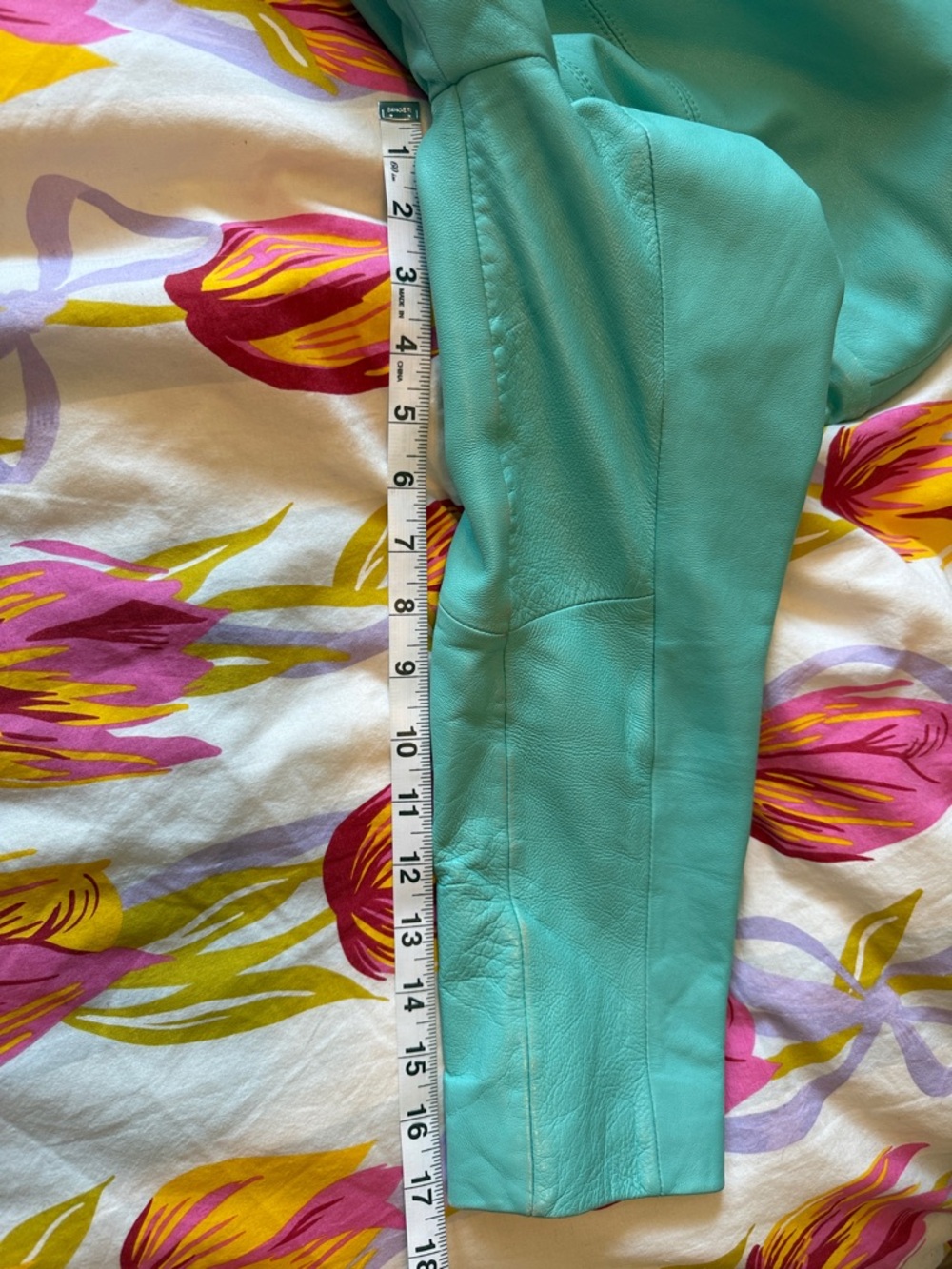 Wilsons Leather Aqua Zip-Front Women's Leather Jacket - Picture 7 of 8